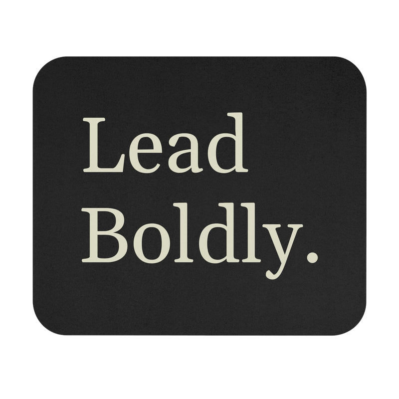 Lead Boldly Mouse Pad | Premium Mousepad | Anti-Slip Base | Boss’s Day Gift