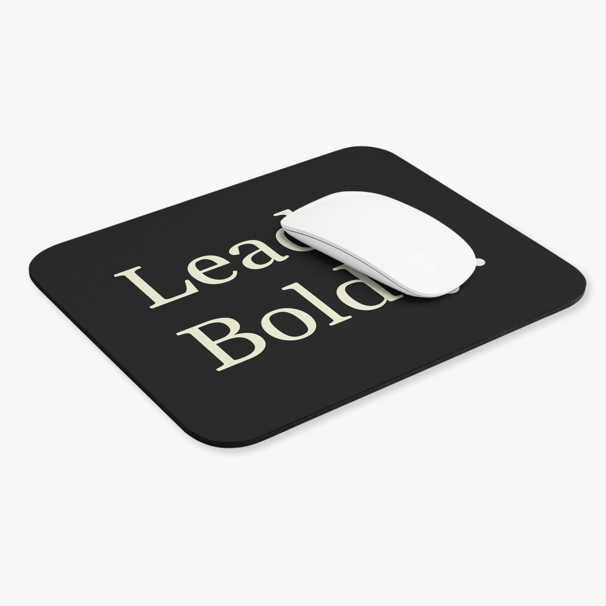 Lead Boldly Mouse Pad | Premium Mousepad | Anti-Slip Base | Boss’s Day Gift
