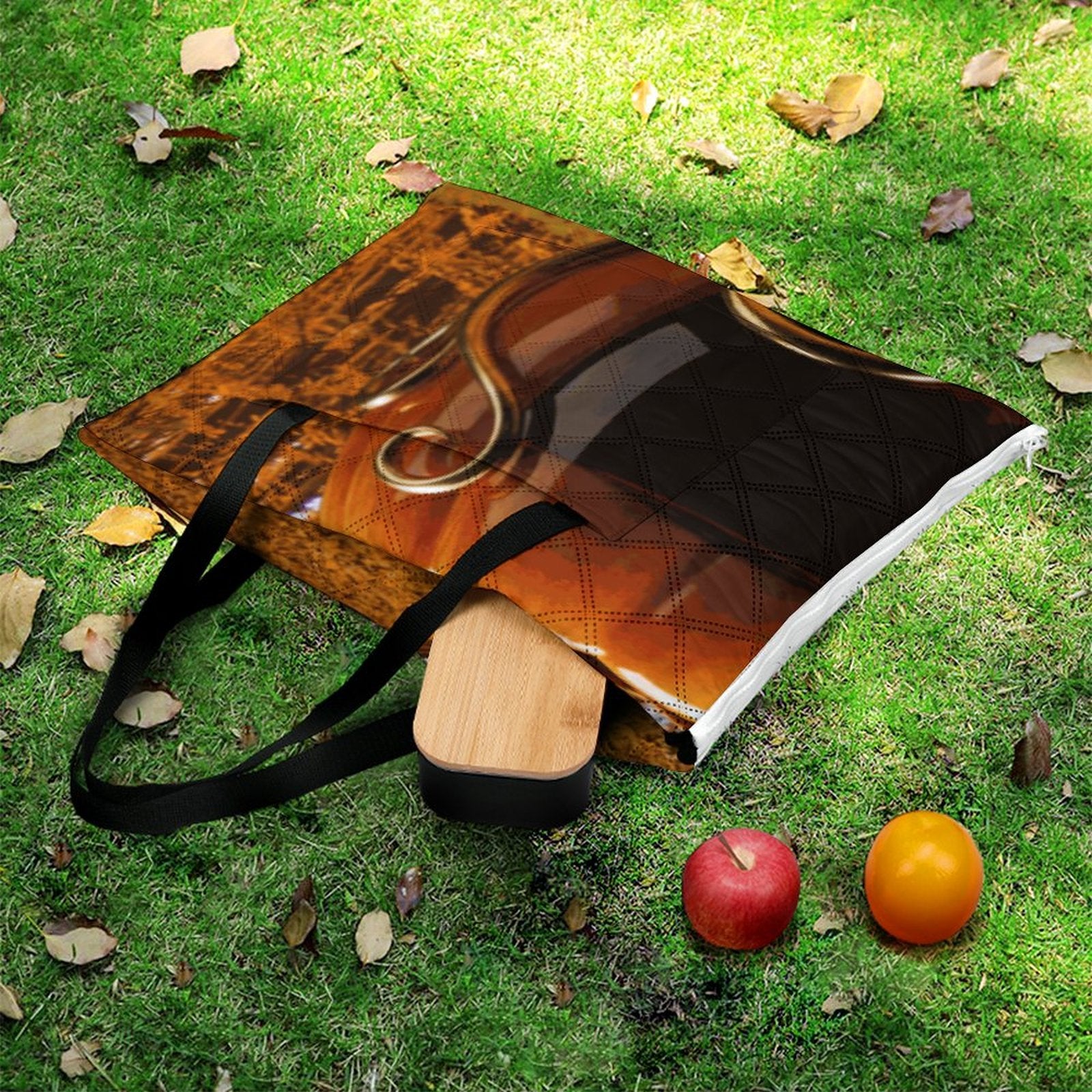 Zipper Foldable Picnic Mat- 79"x79"/200x200cm
